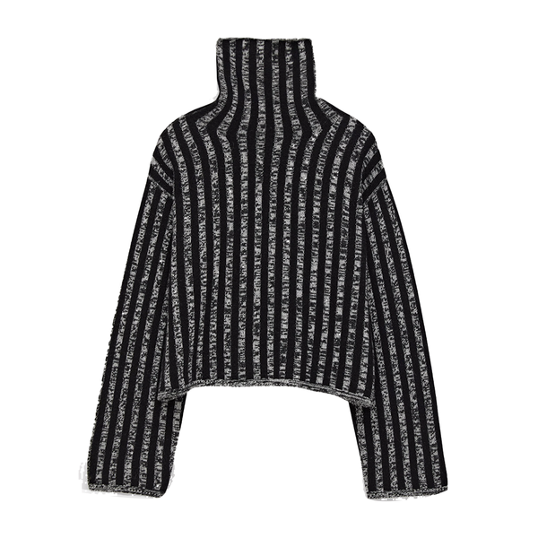 Stripes Animation High Neck Sweater