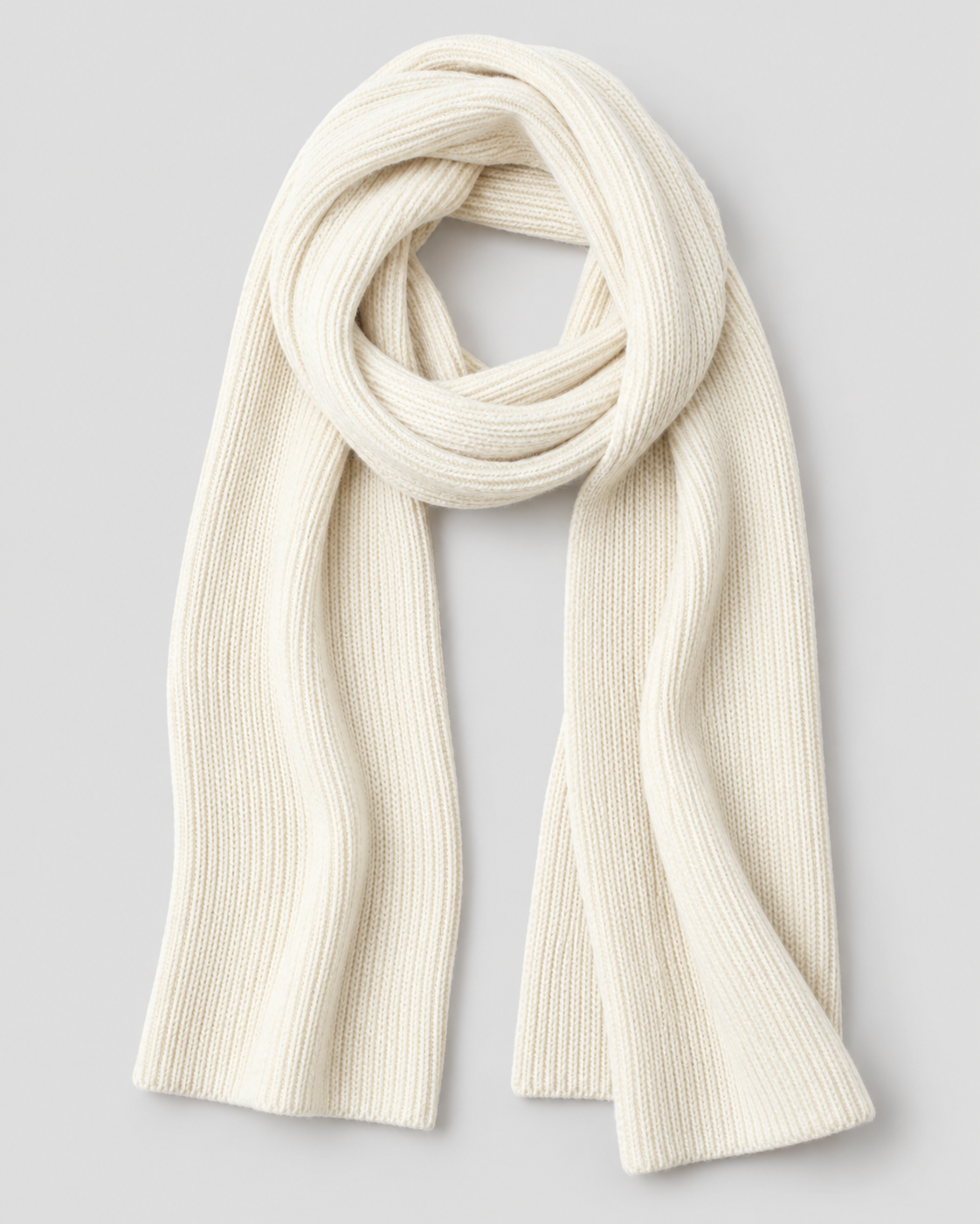 Carter Cashmere Scarf Ivory