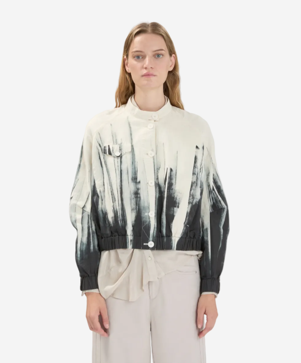Jack-Coat Jacket Navy Print