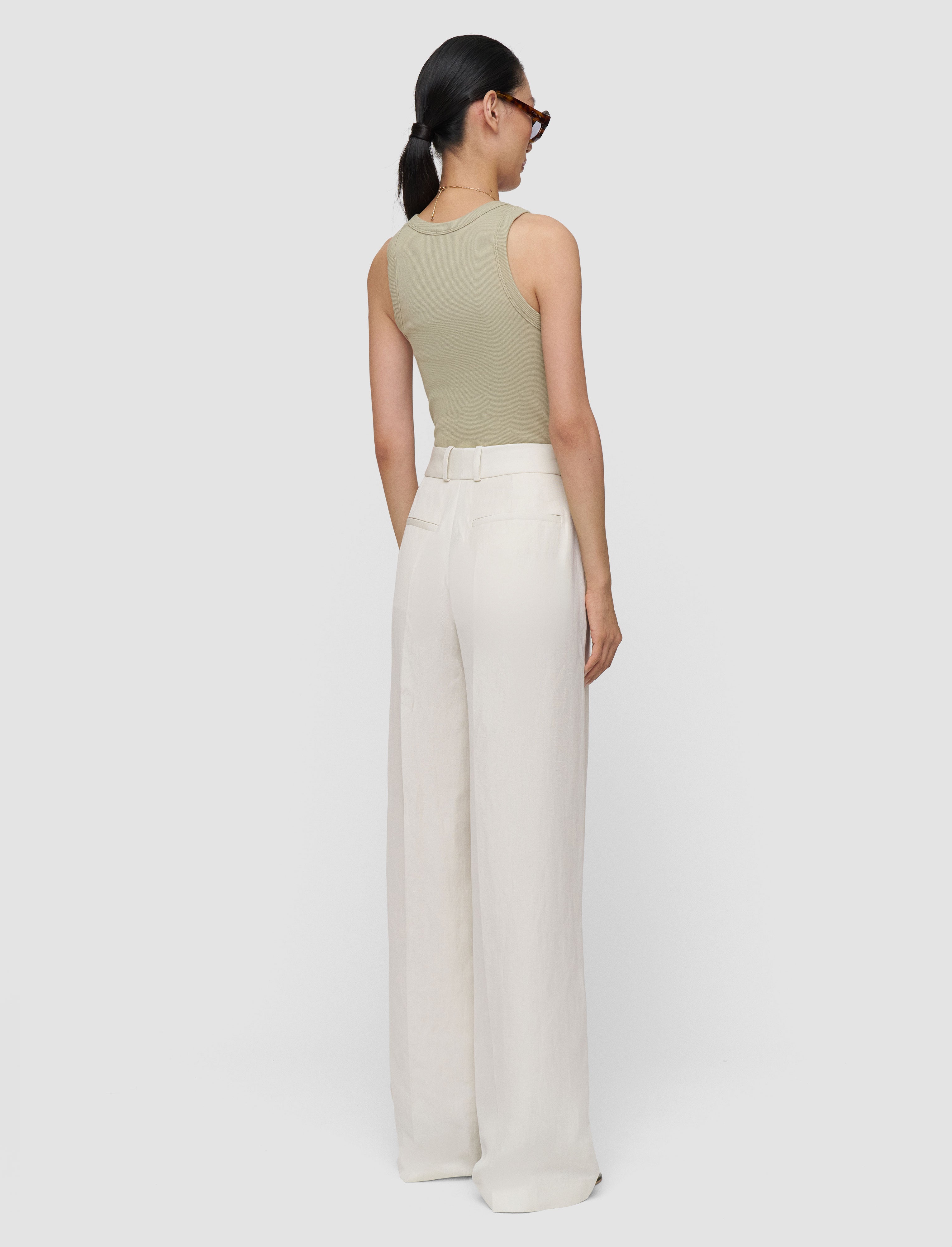 Jnane Linen Blend Trousers Wax