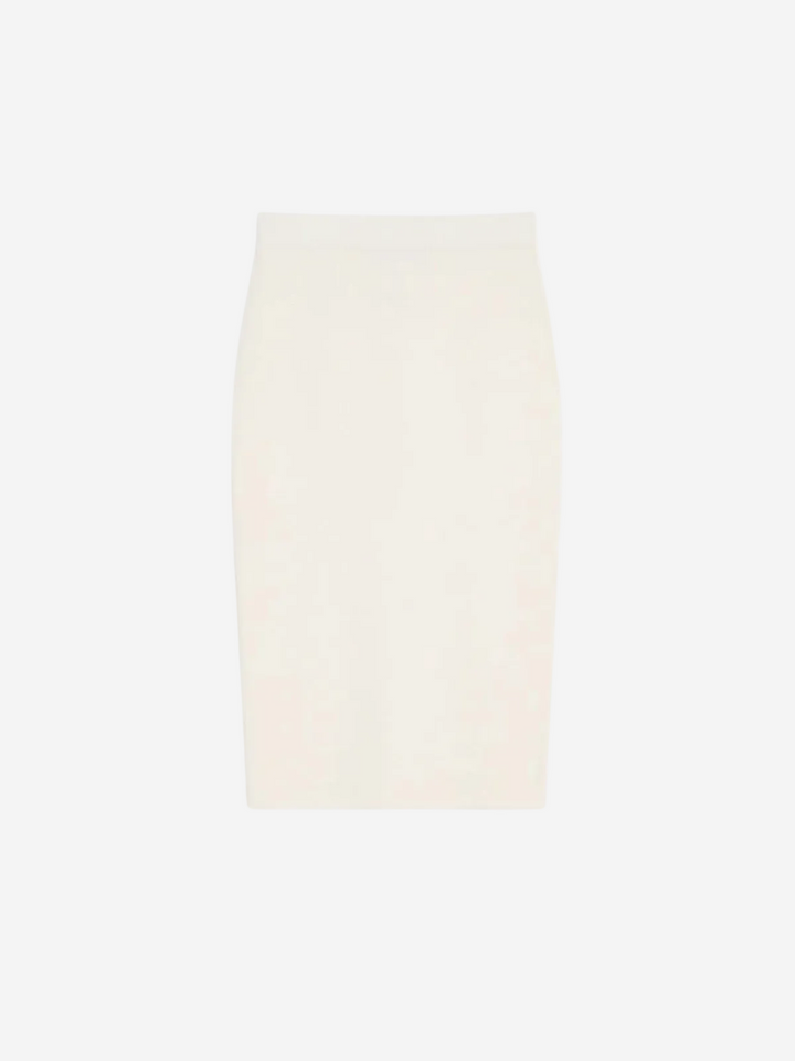 Solid light beige color swatch on a white background