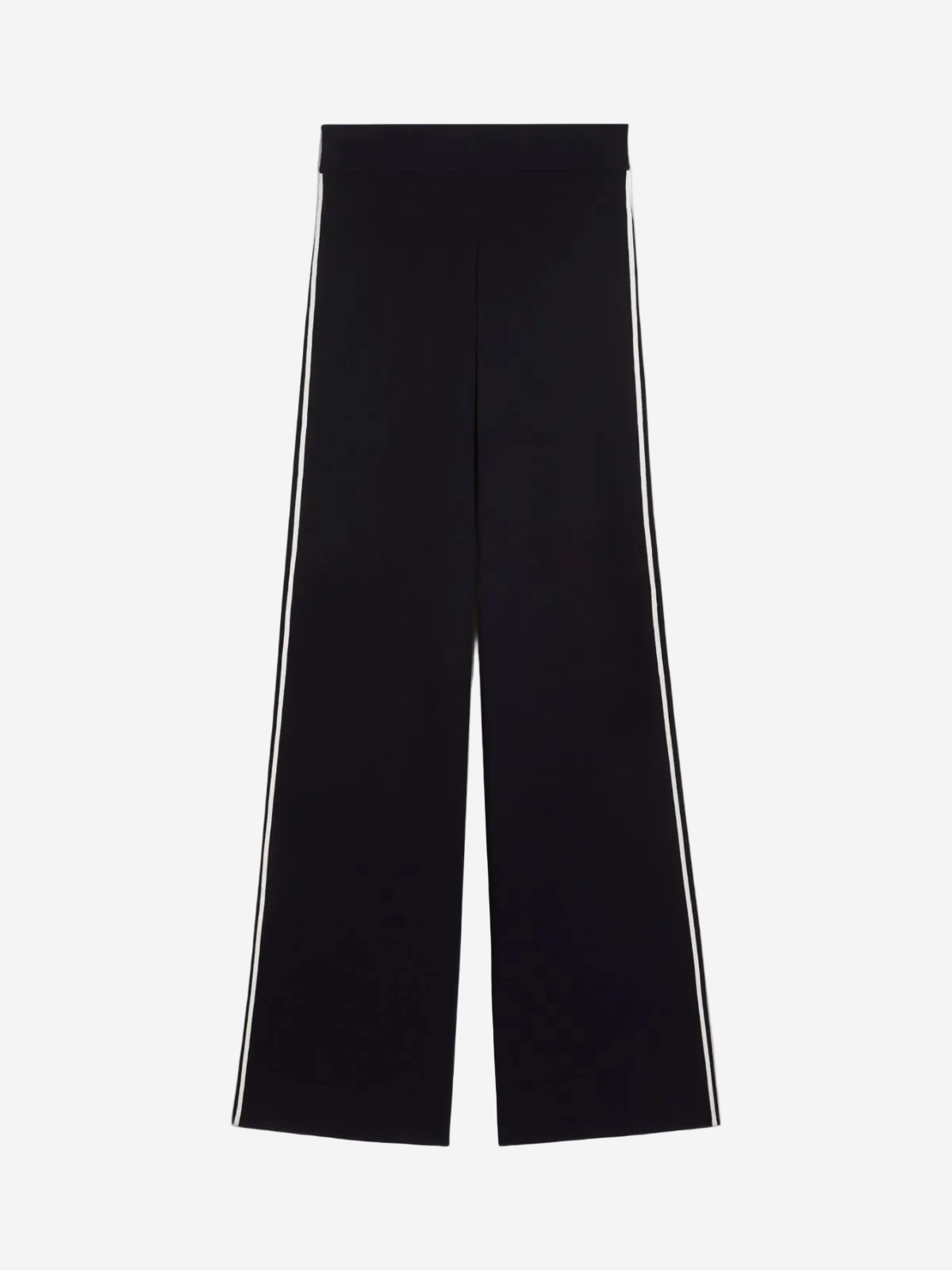 Black pants on a white background