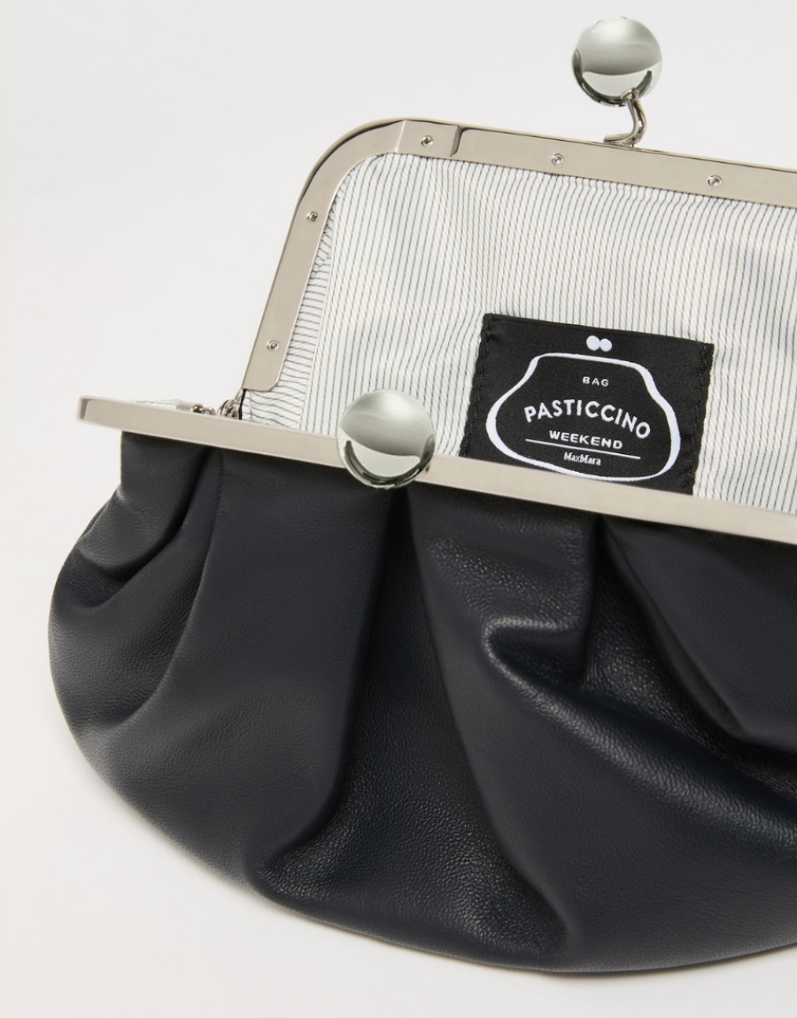 Small Sheepskin Pasticcino Bag Ultramarine