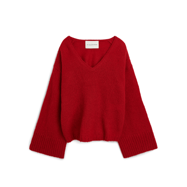 Simone Sweater in Jester Red