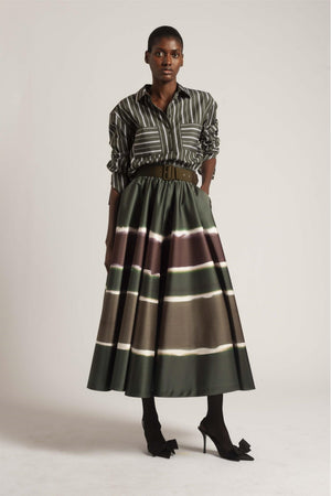 Tabba Stripe Skirt