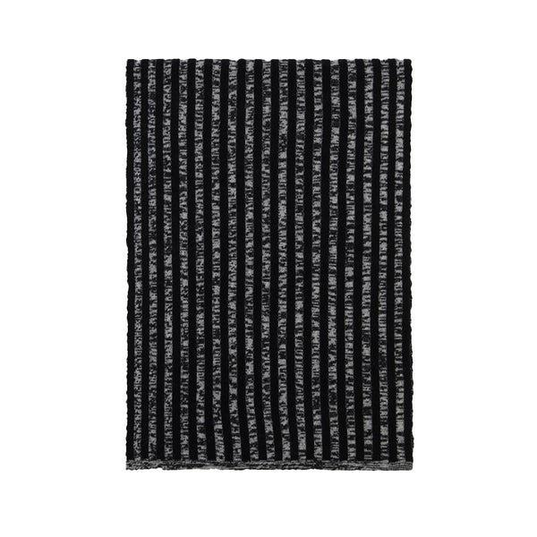 Stripes Animation Scarf in Ivory Combo