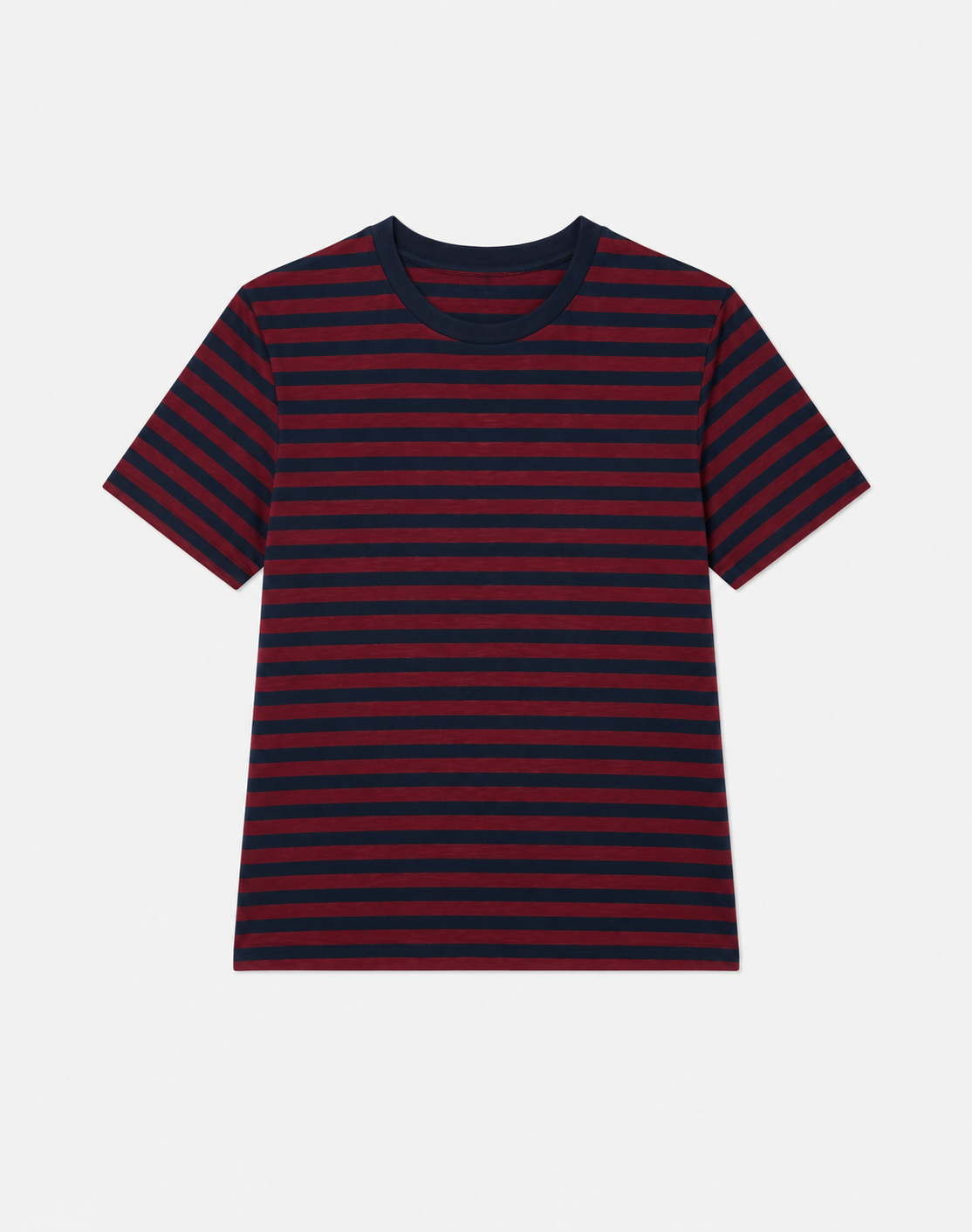Short Sleeve Striped T-shirt MARINE