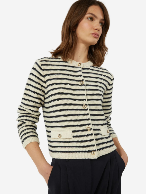 Vodka Straight Fit Cardigan Navy