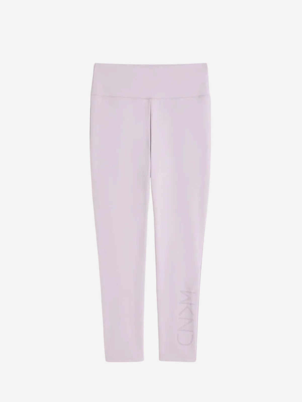 Light purple leggings on a white background