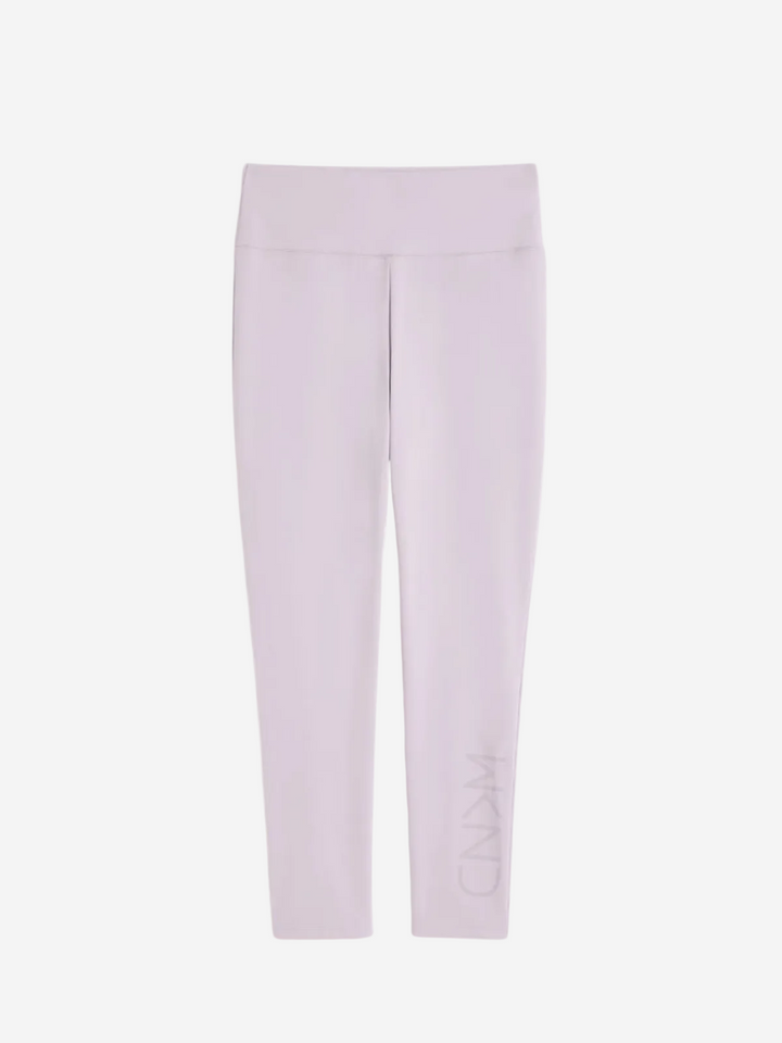 Light purple leggings on a white background