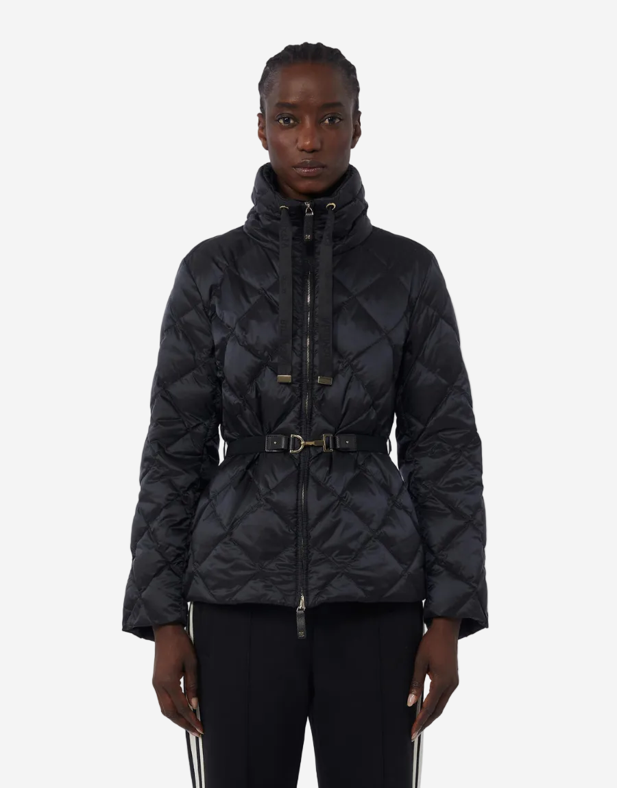 Soft Black Quilted Jacket