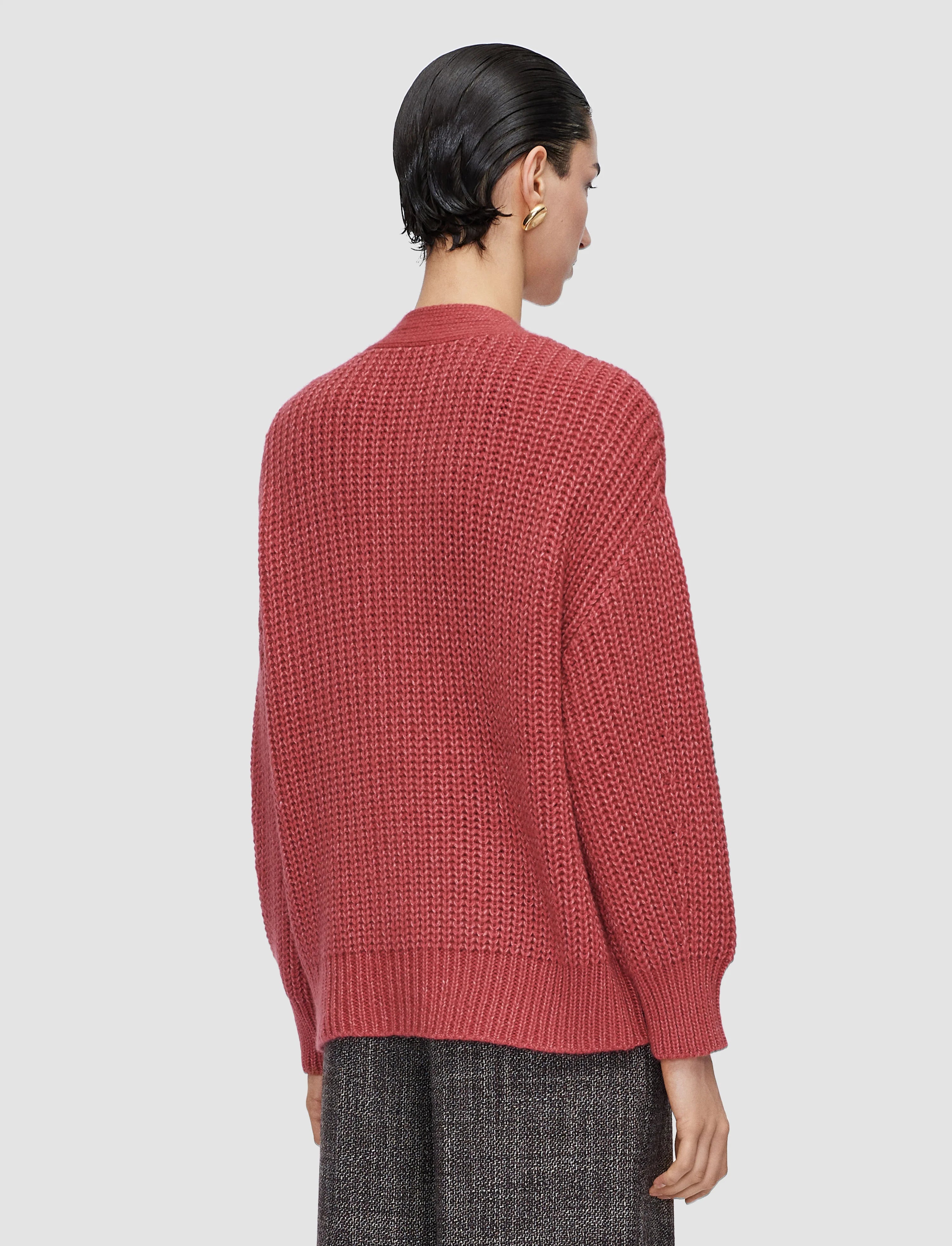 Cirrus Wool Cashmere Cardigan Mulberry