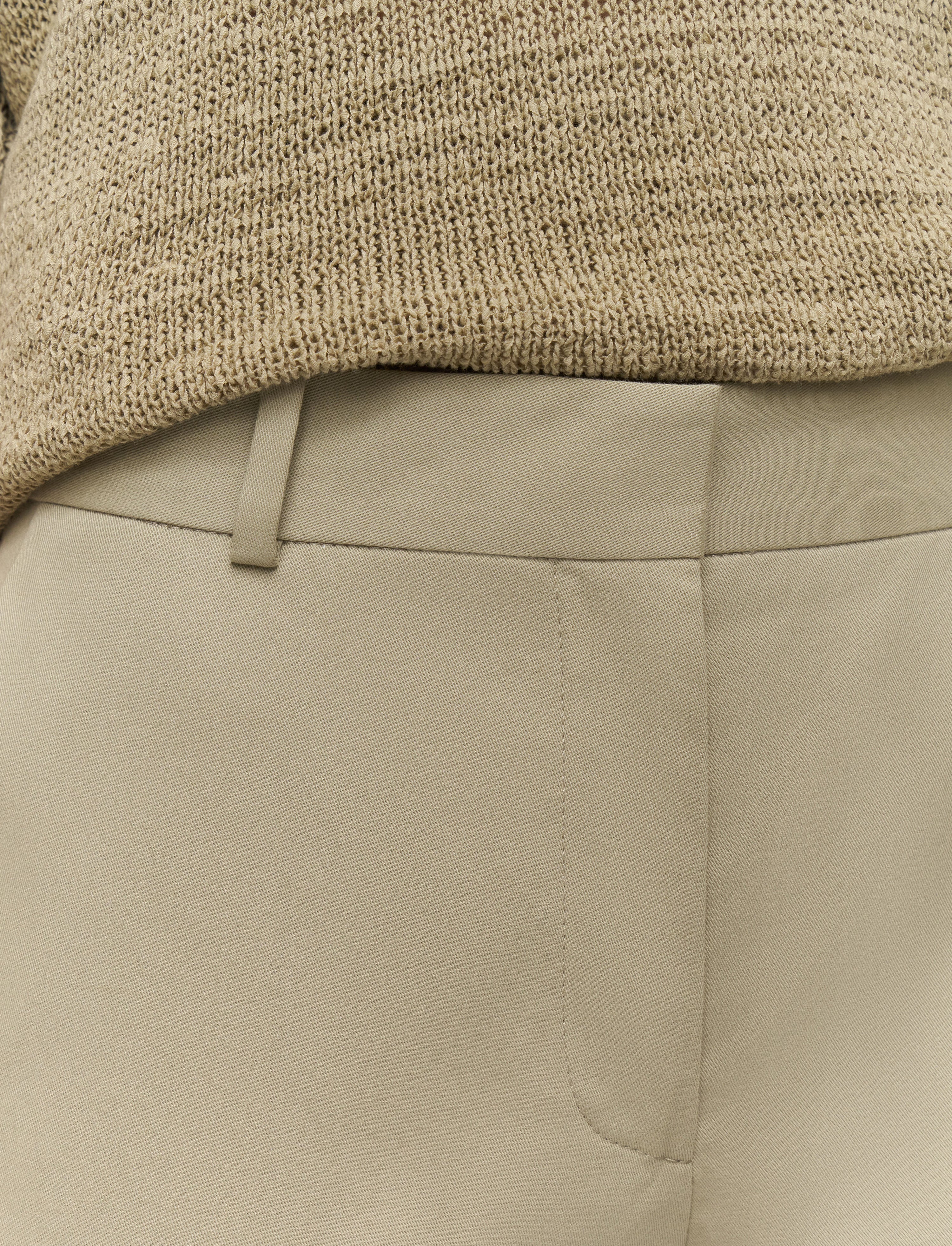 New Coleman Light Cotton Stretch Trousers Cactus