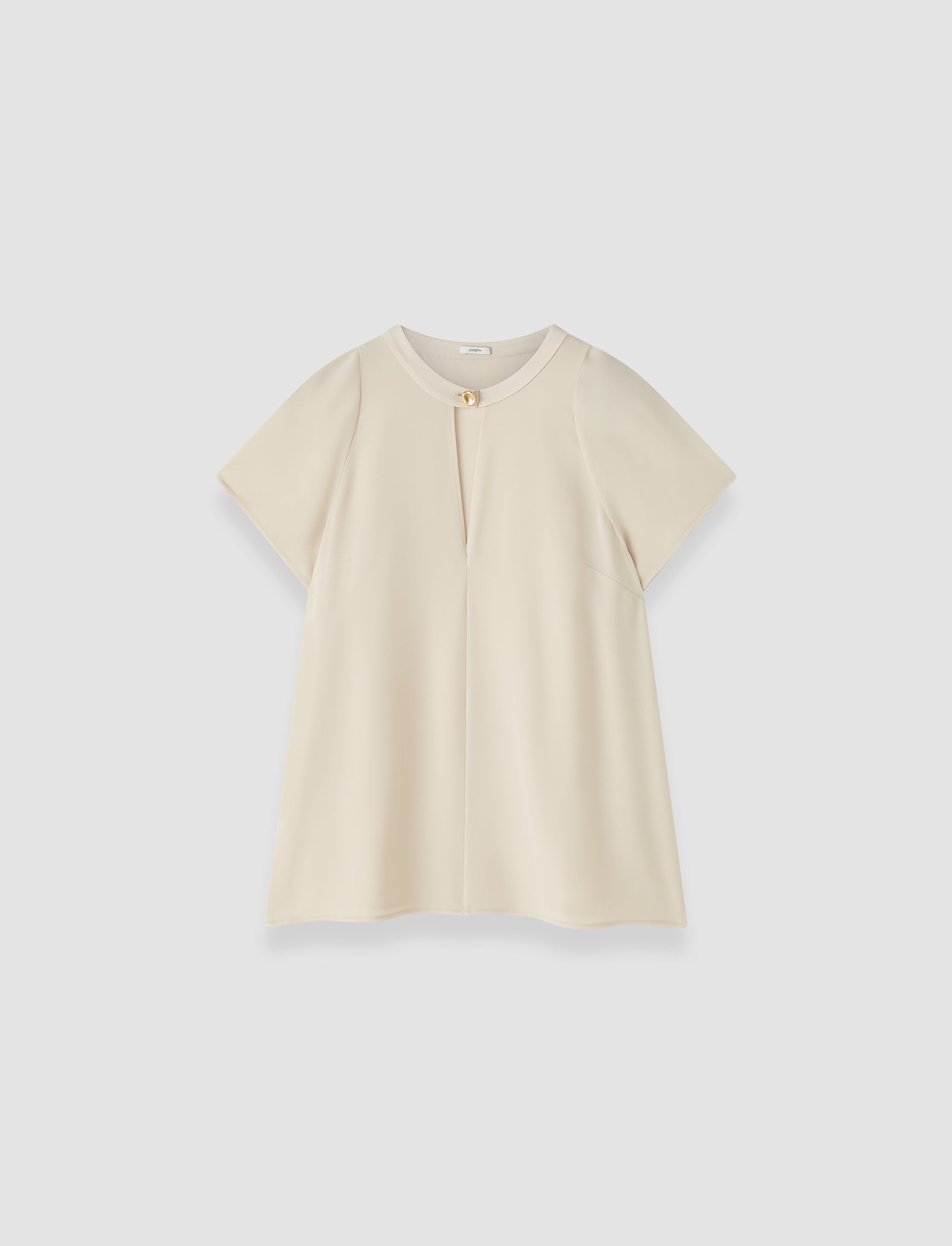 Donna Crepe Top Sandstone