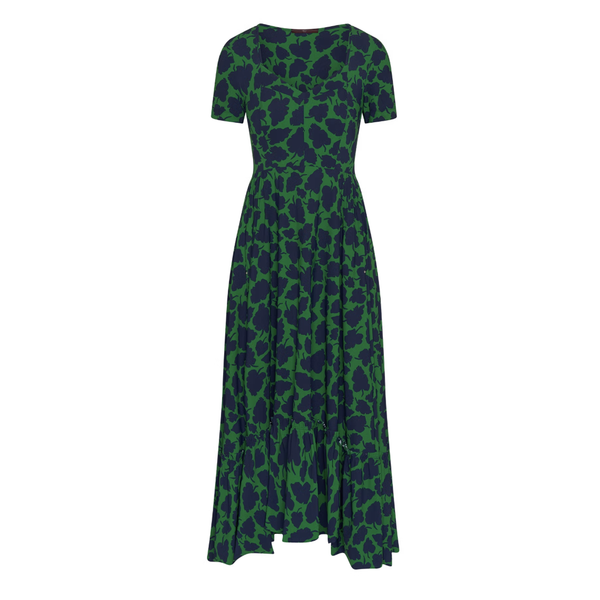 Fantastic Dress in Verde Print