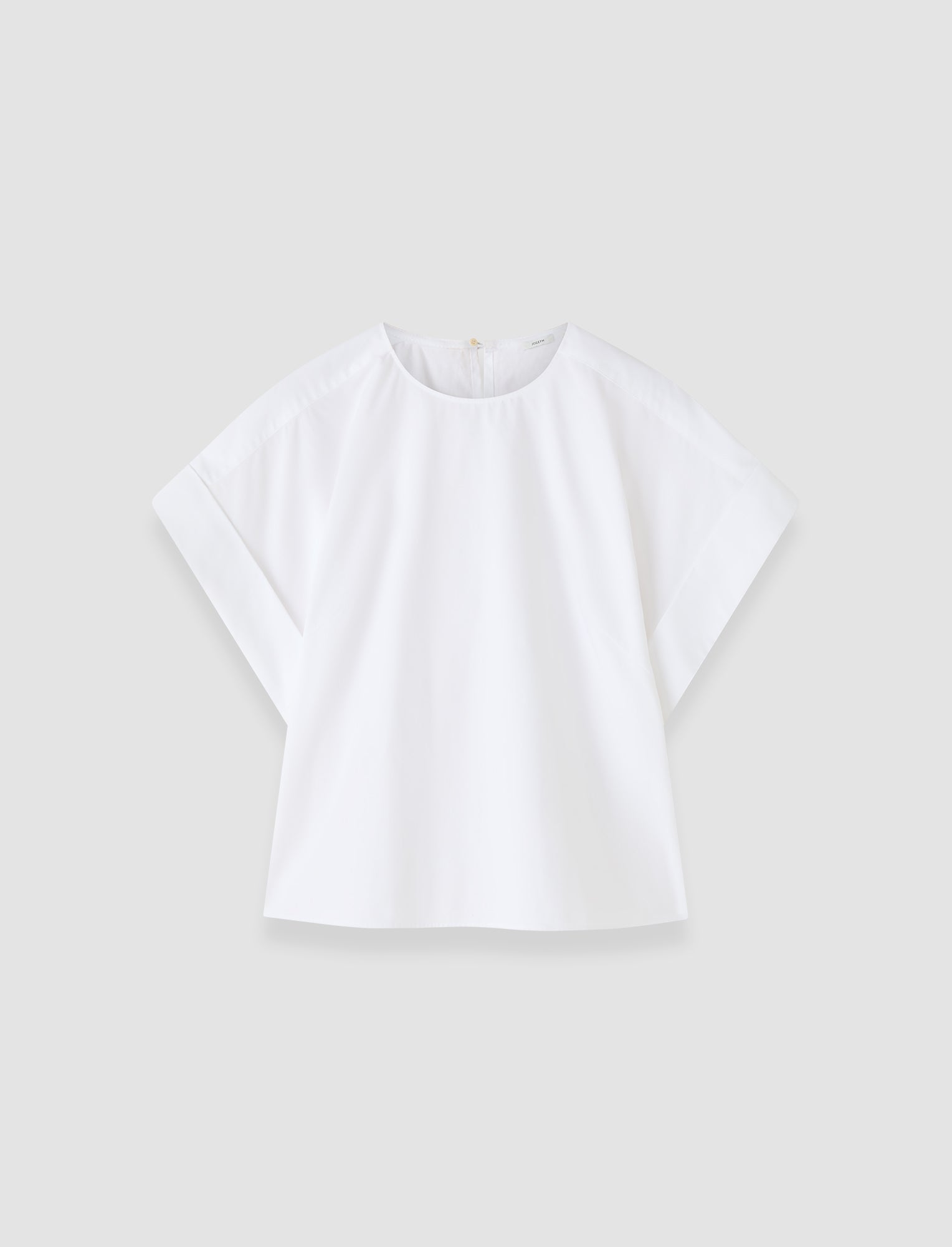 Fassia Cotton Poplin Blouse White