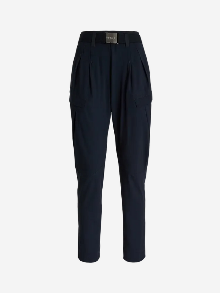 Black pants on a white background