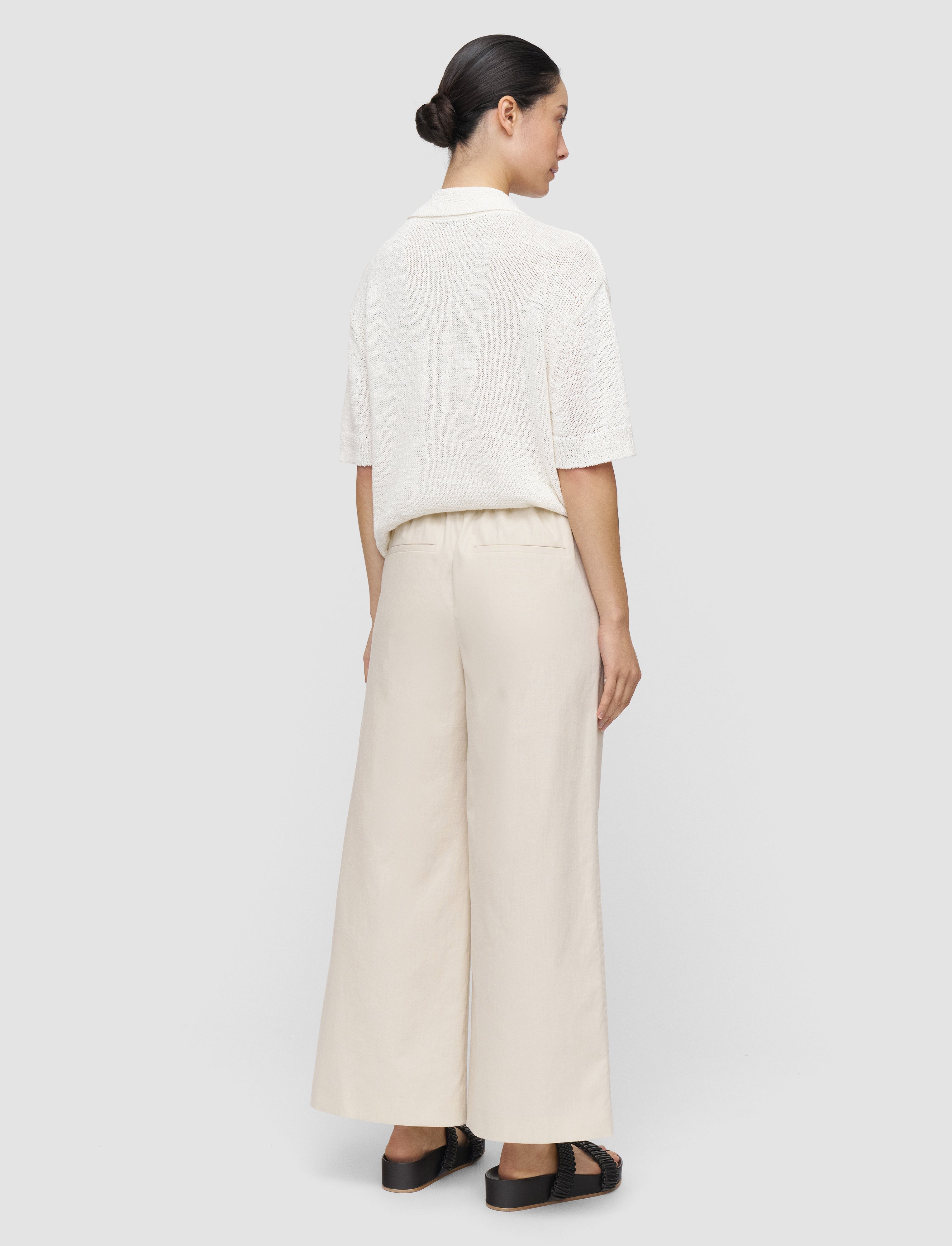 Thurla Light Cotton Trousers Sandstone