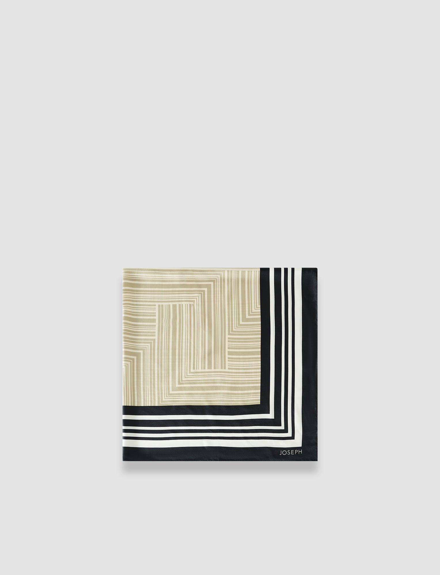 Nixie XL Silk Scarf Sandstone Dark Powder