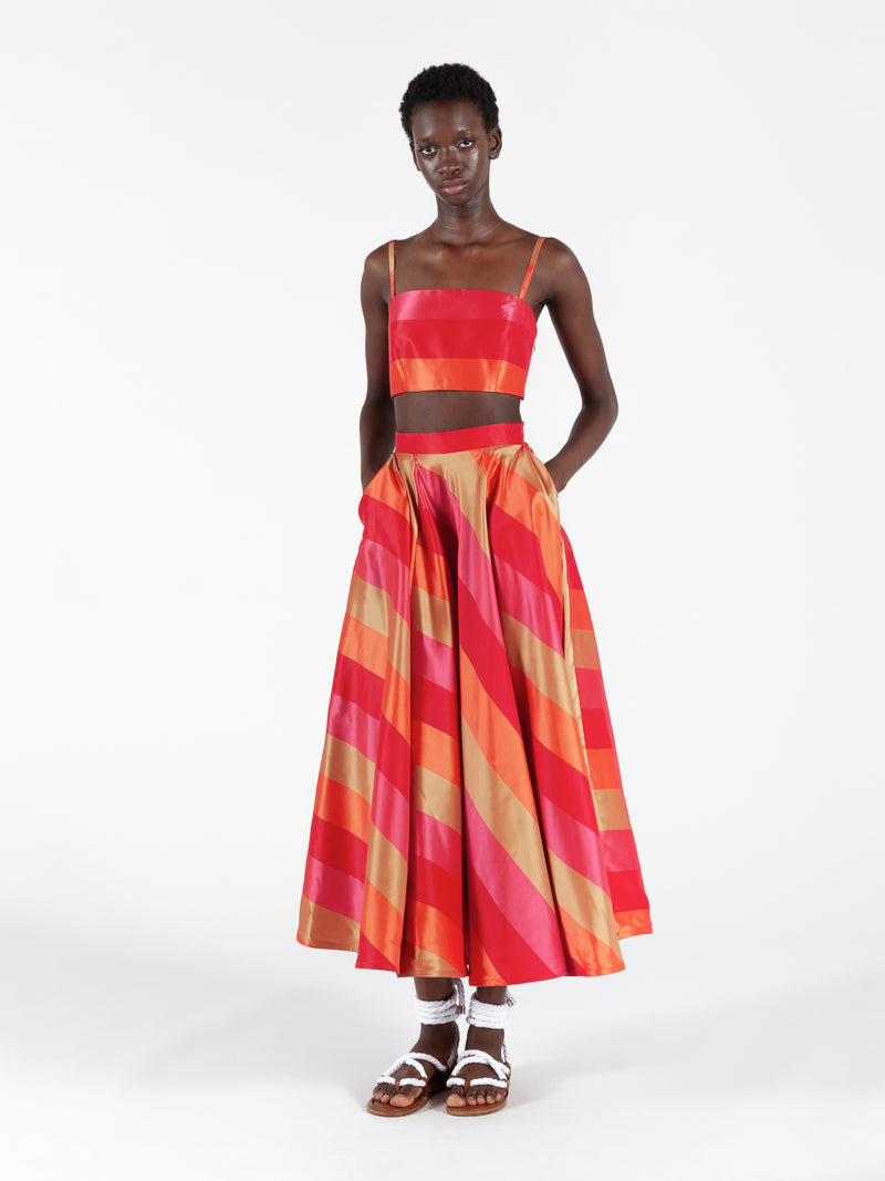 Tabby Skirt Striped