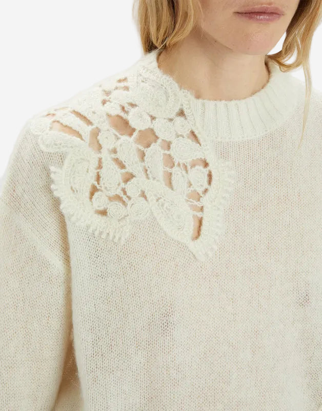 Spring Sweater White