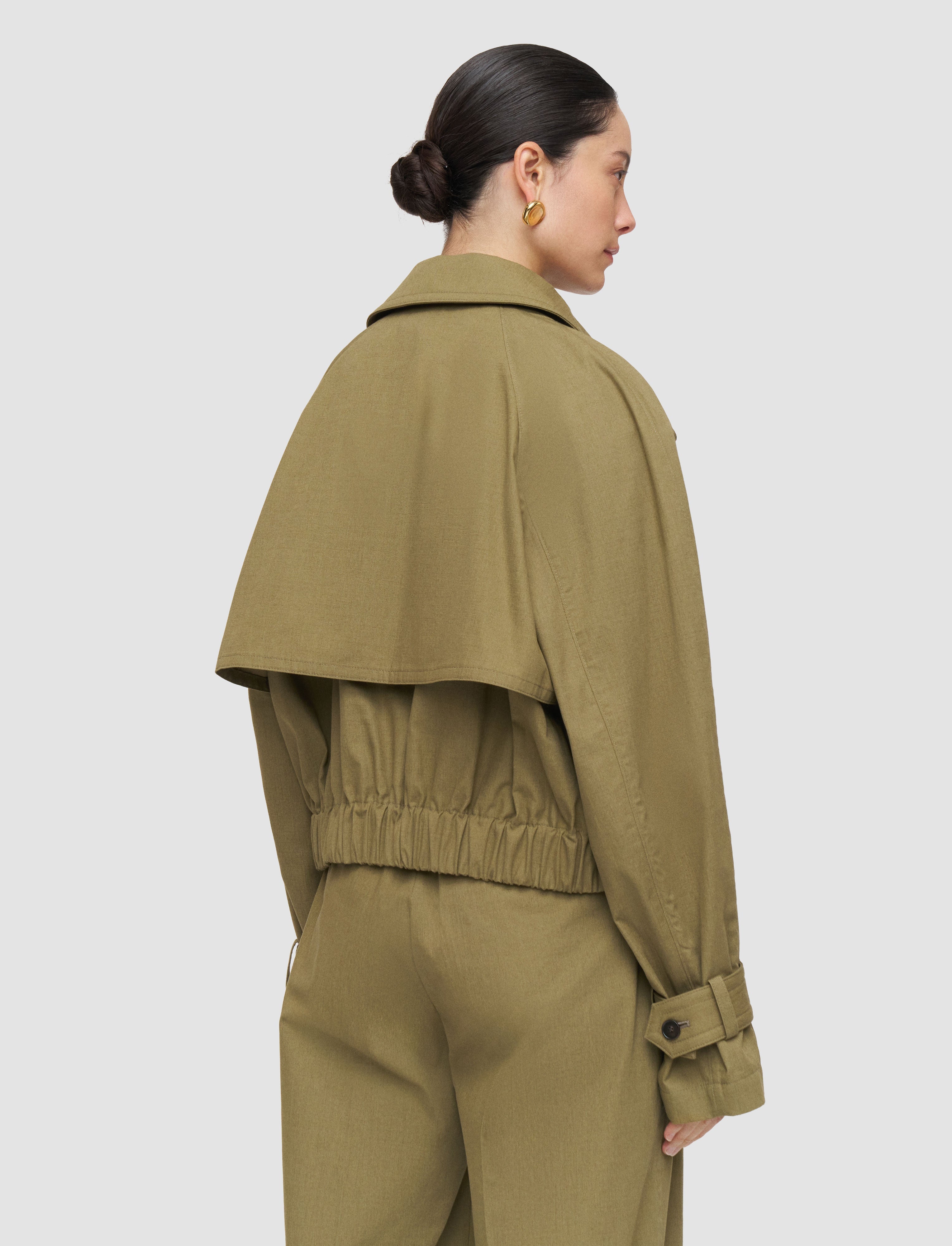 Suber Light Cotton Jacket Fig Leaf
