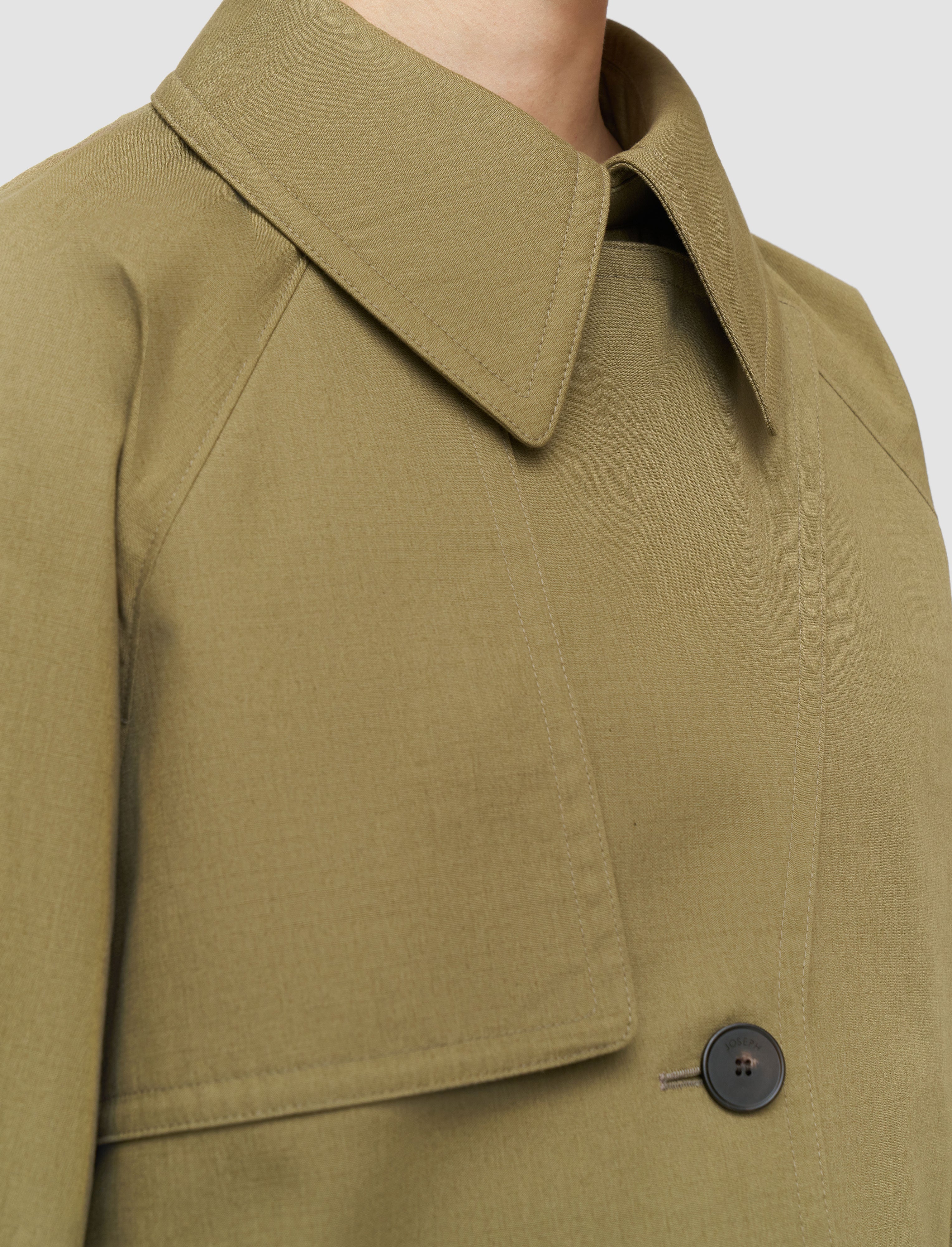 Suber Light Cotton Jacket Fig Leaf