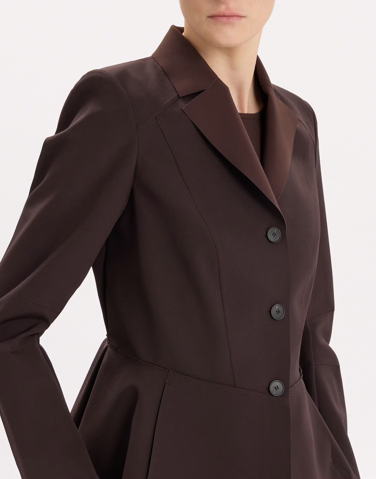 Trim Shirt | Wine Red