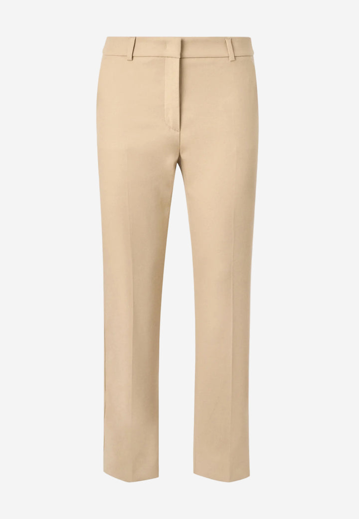 Beige pants on a white background