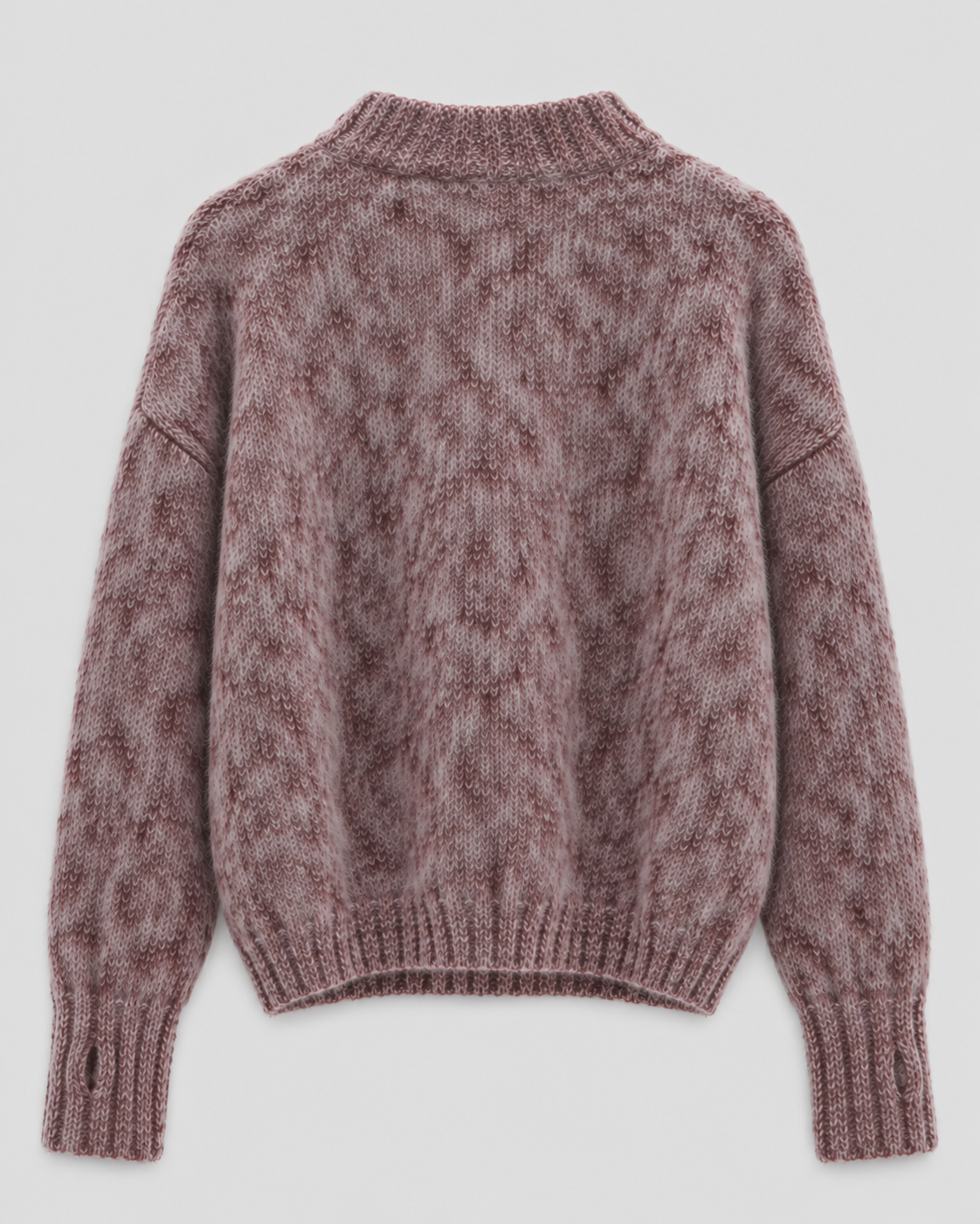 Winnie Wabi Wool Crewneck Bordeaux