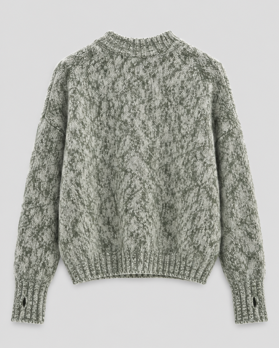 Winnie Wabi Wool Crewneck Green