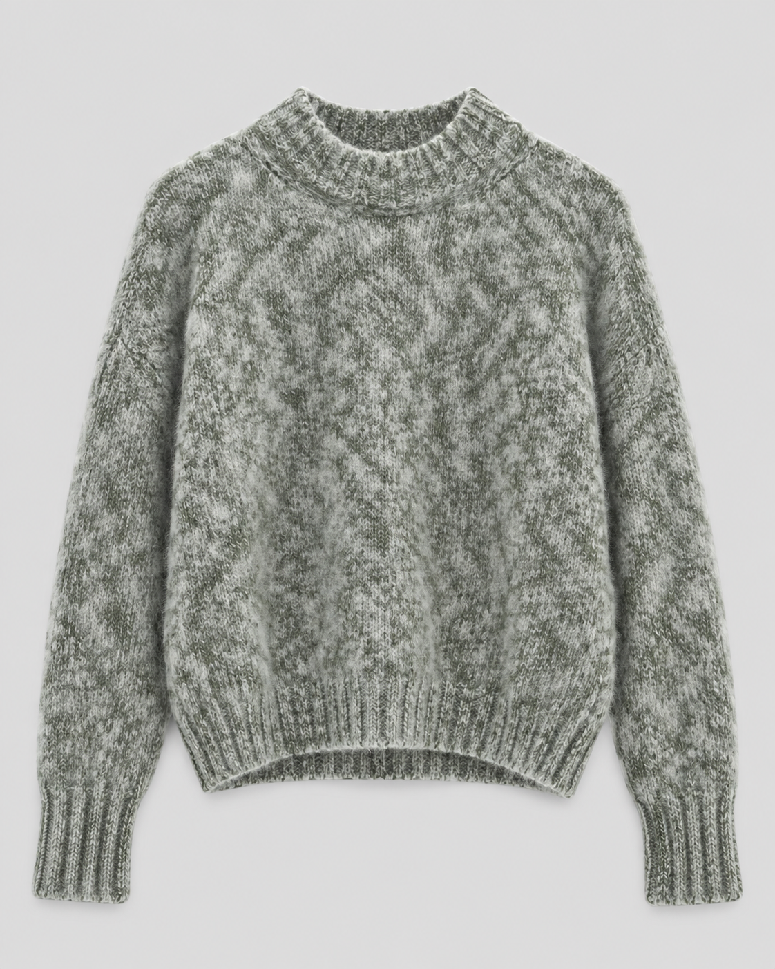 Winnie Wabi Wool Crewneck Green