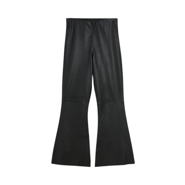 Evyline Leather Pants in Black