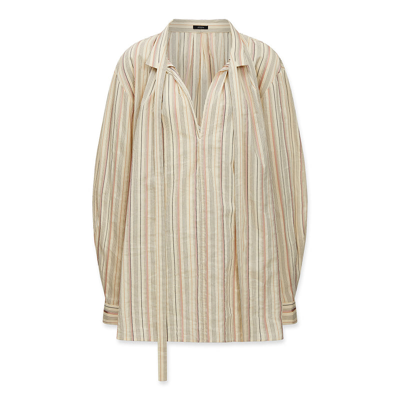 Stripe Cotton Shirt in Maplewood