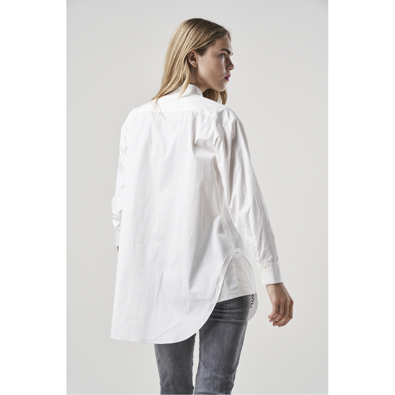 Pagoda Shirt in White