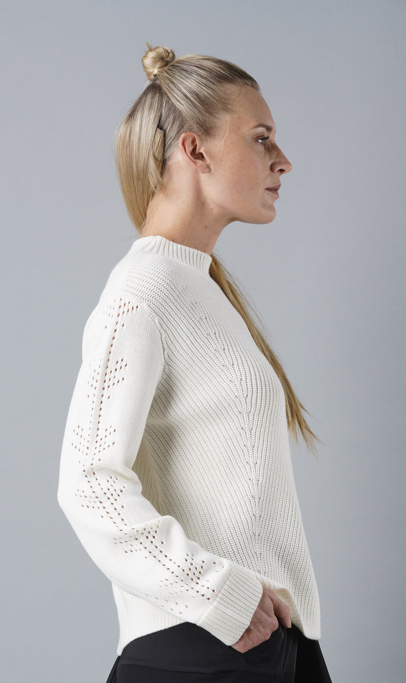Passion Sweater in White