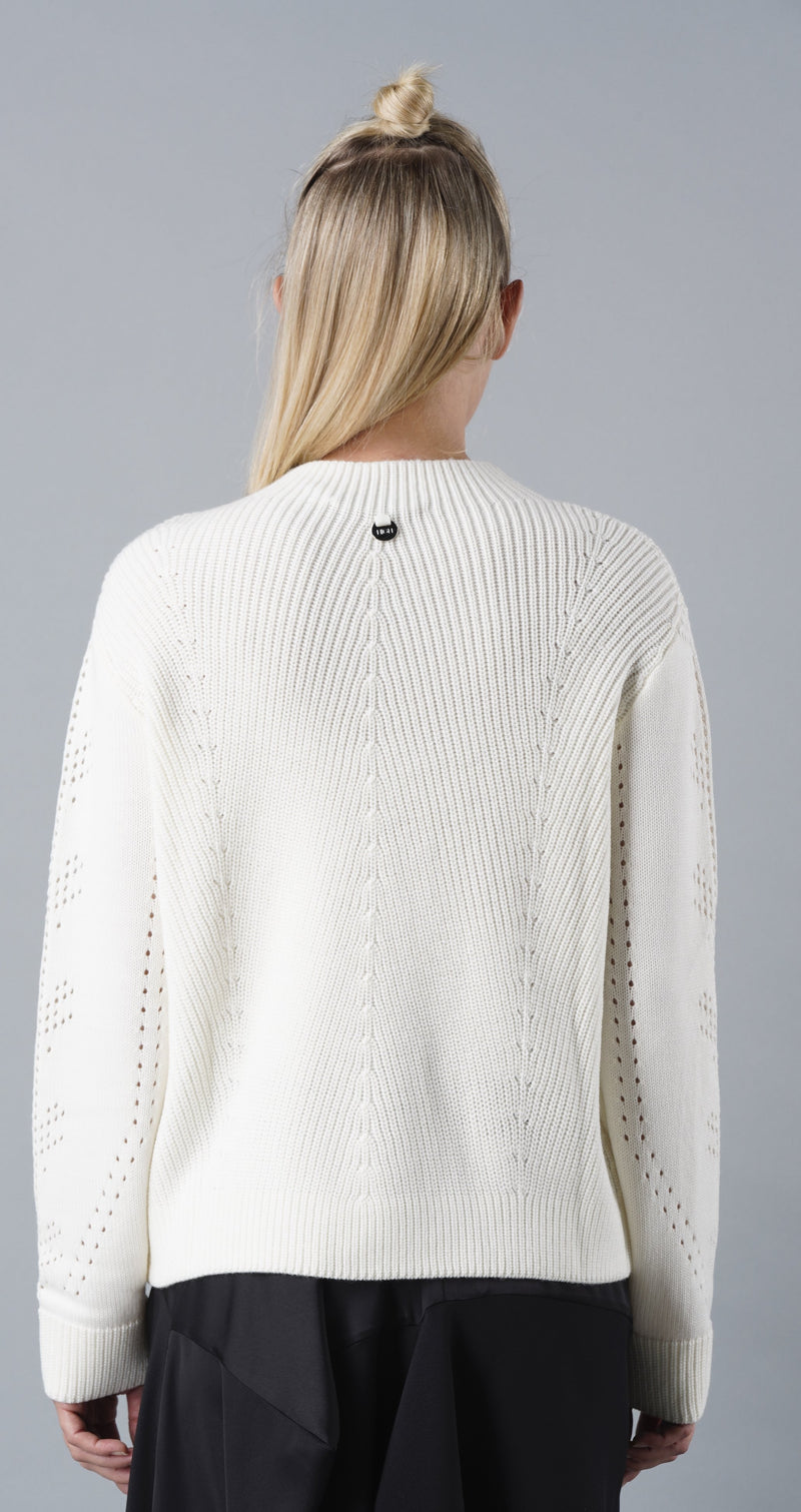 Passion Sweater in White